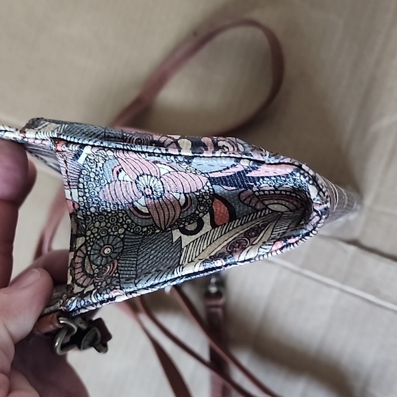 Sakroots brown floral crossbody purse - Picture 7 of 8